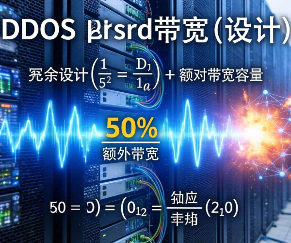 DDoS防护带宽选择攻略：公式计算并冗余50%的实用指南
