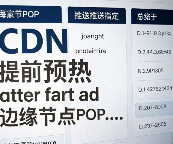 CDN预热：内容推送到指定边缘节点POP列表可提前多久？