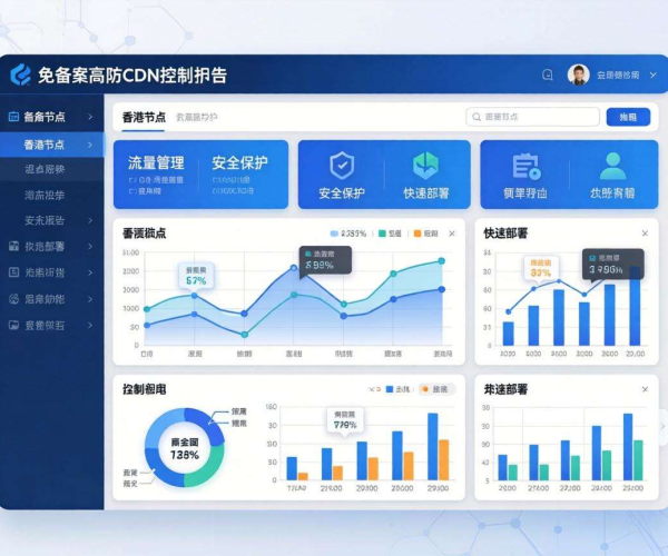 免备案高防CDN来袭！香港节点为你的网站安全与速度保驾护航