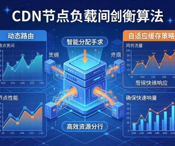 CDN节点负载均衡算法大盘点：常见类型与特点解析