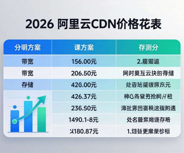 2026阿里云CDN价格表：全面解析及性价比分析