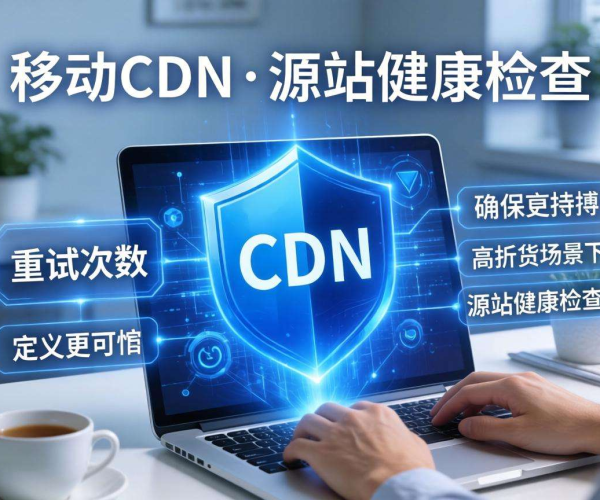 移动屏蔽CDN源站健康检查能否支持自定义重试次数