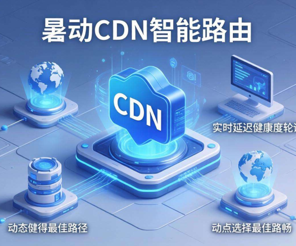 移动屏蔽CDN下智能路由能否按实时延迟健康度轮询？