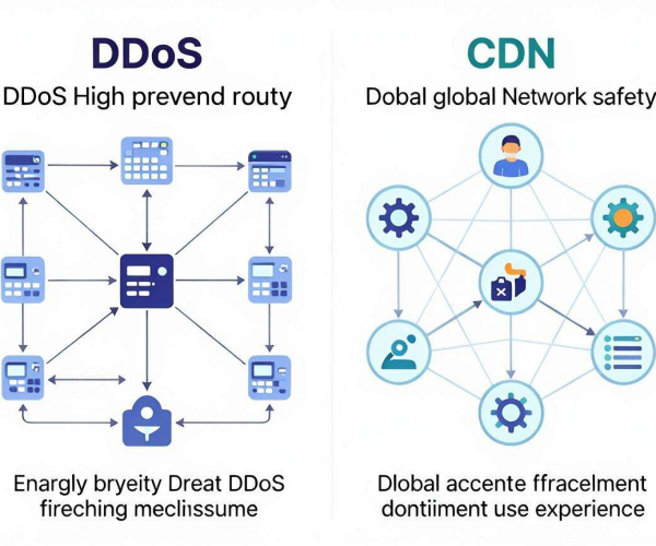 DDoS高防与CDN区别 一张图保存收藏手机版Cloudflare博客2026版