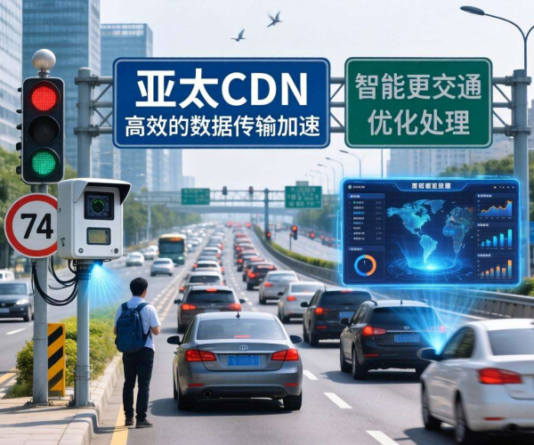 亚太CDN助力智慧交通，实现路侧数据高效加速