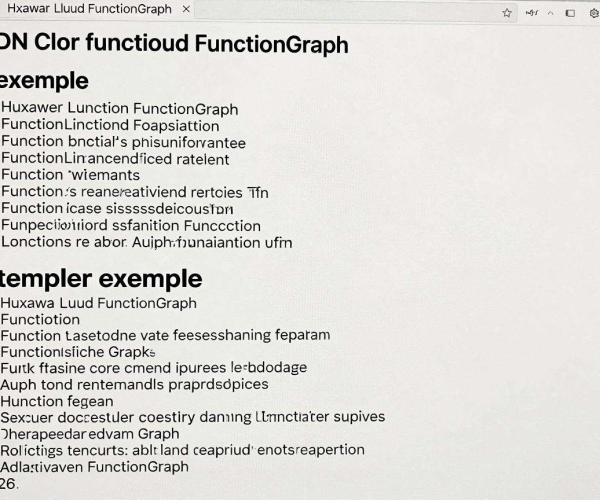 CDN配合华为云FunctionGraph 2026实现边缘渲染教程代码示例