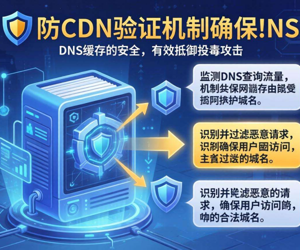 高防CDN防御DNS缓存投毒验证机制探究