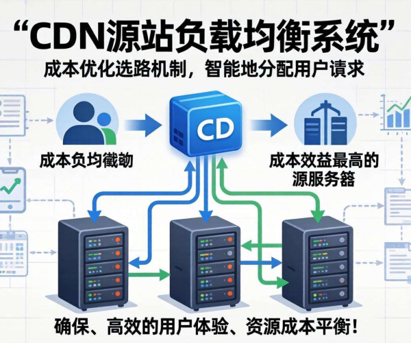 免备案CDN的源站负载均衡是否支持基于成本选路