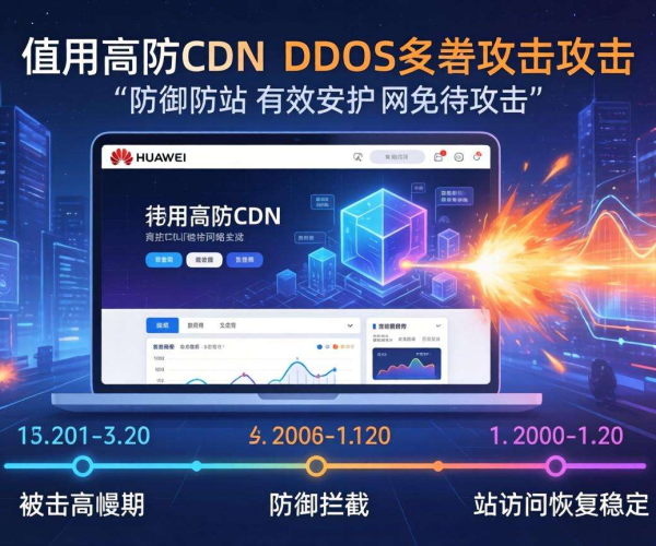2026华为云客户案例：网站被攻击下高防CDN价值案例集PDF展示