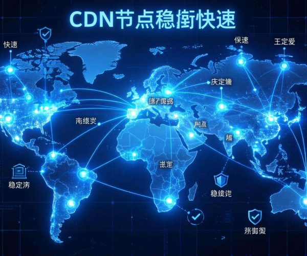 高防CDN：节点遍布全球，全方位覆盖保障网络安全与流畅