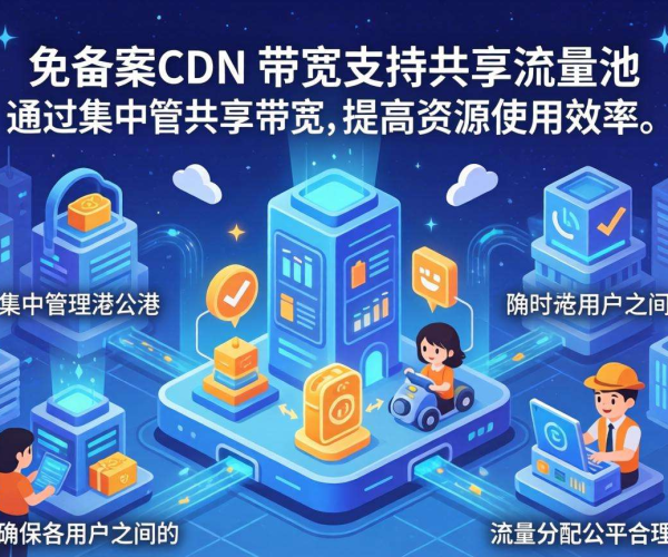 香港免备案CDN带宽：是否支持共享流量池？