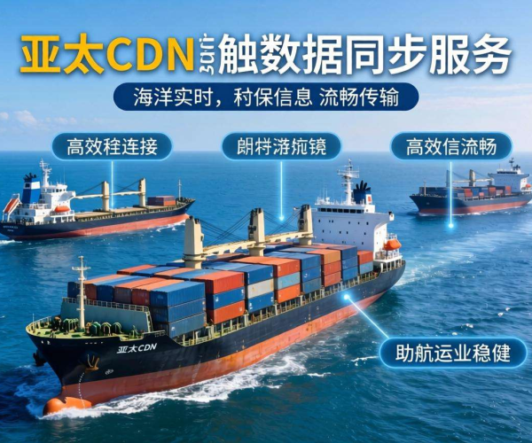 亚太CDN助力海洋经济，实现船舶数据高效同步