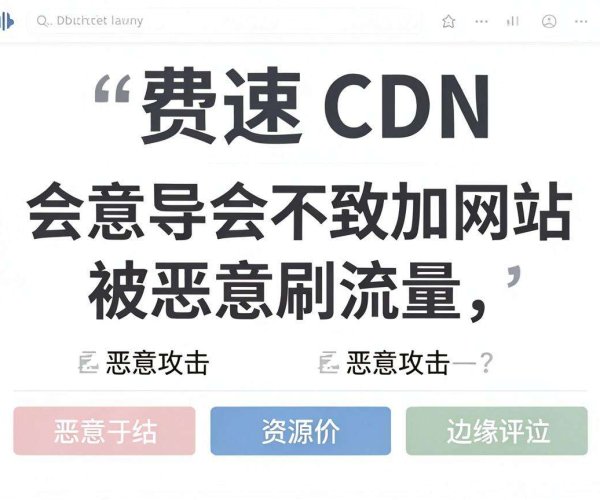 免费CDN加速背后：网站是否会沦为恶意刷流量的牺牲品？