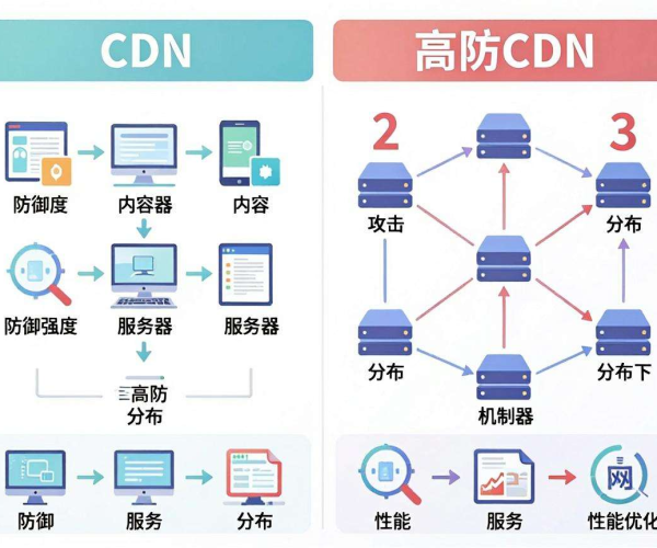 高防CDN对比：性能、防护、价格全方位较量