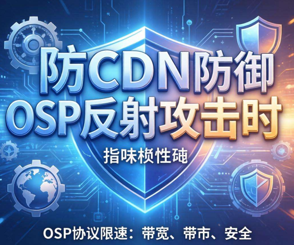 高防CDN防御OSPF反射攻击：是否支持OSPF协议限速探讨