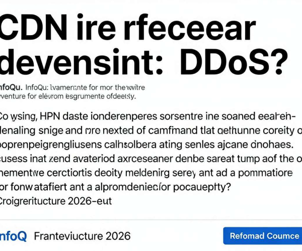 CDN能防御DDoS吗？深度技术分析，2026 InfoQ架构推荐收藏