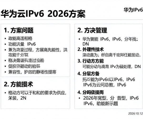 华为云IPv6 2026方案学习：CDN与IPv6兼容性问题的解决之道