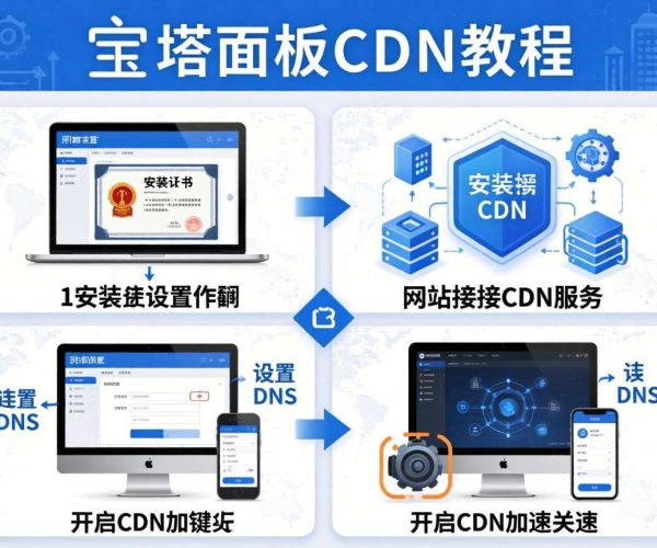 宝塔面板实现网站接入CDN图文教程
