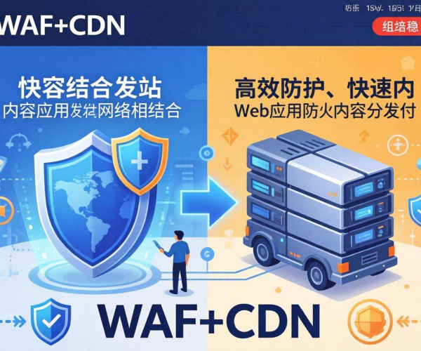 WAF与CDN组合：构建网站安全与加速的双重防线