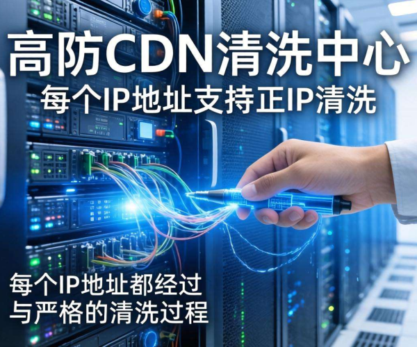 香港高防CDN清洗中心：是否支持按IP进行针对性清洗？