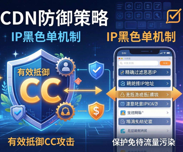 CDN防CC攻击：构建IP黑名单的有效策略与实践