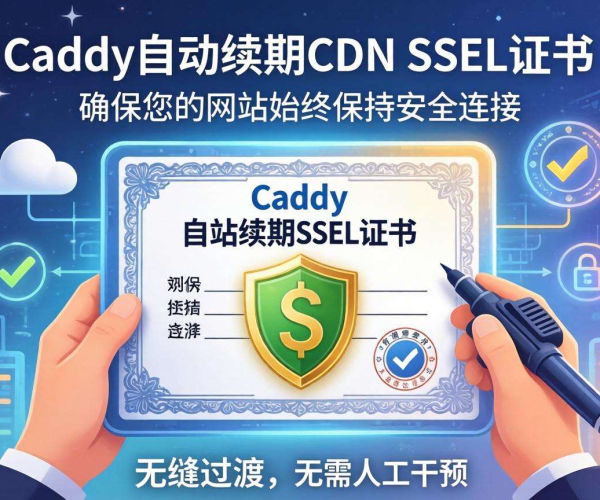 CDN SSL证书自动续期：Caddy助力轻松实现证书长效保障