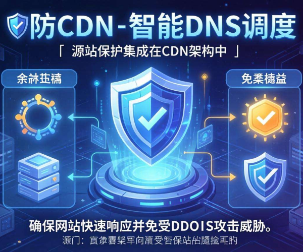 高防CDN配置源站保护的方法与要点解析
