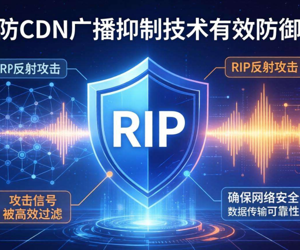 高防CDN防御RIP反射攻击及广播抑制策略解析