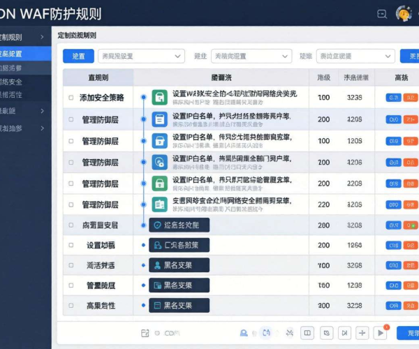 CDN WAF防护规则能否自定义？一文带你了解真相