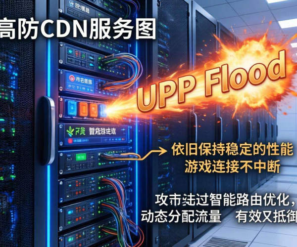 游戏高防CDN：高效抵御UDP Flood攻击保障游戏稳定运行
