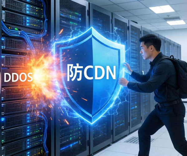 网站被攻击，高防CDN能否成为有效防护盾牌？