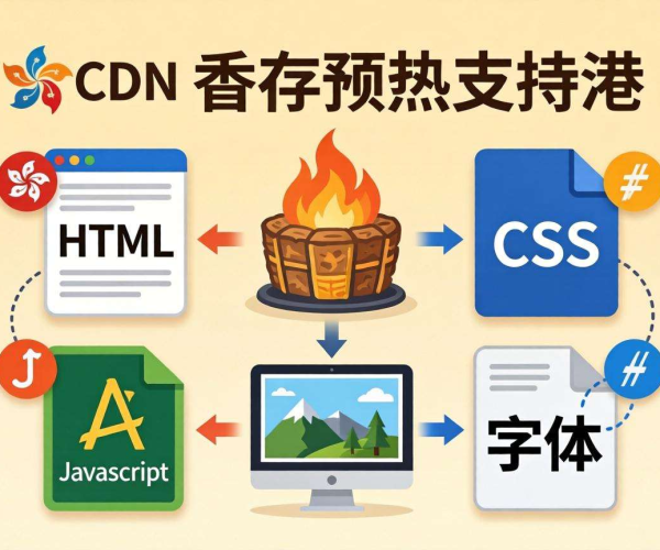 香港CDN的缓存预热支持的文件类型有哪些