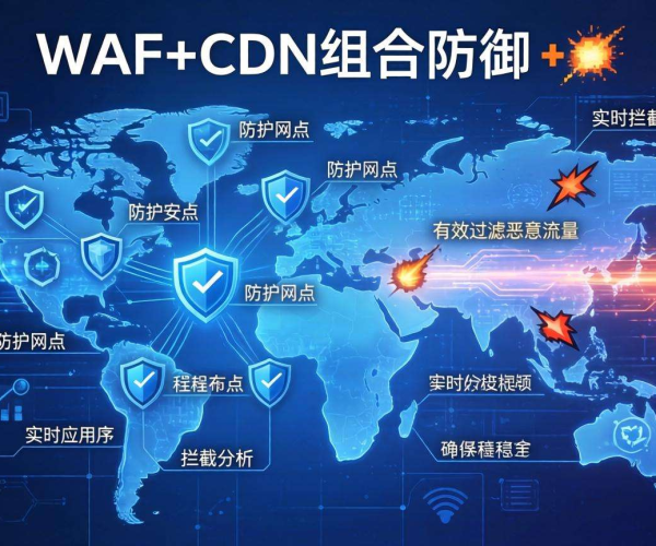 WAF与CDN组合防御:构建网络安全坚固防线