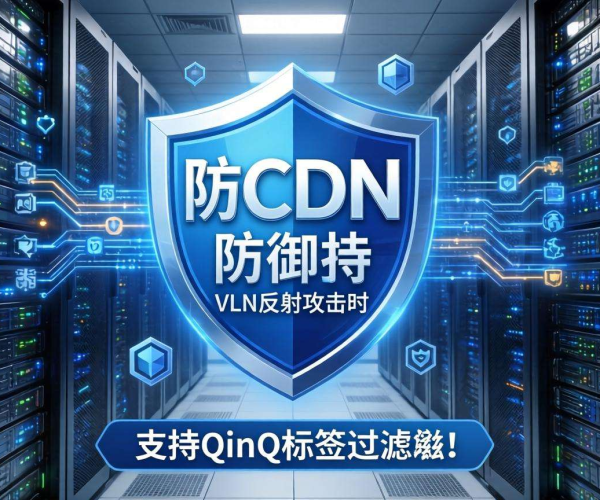 高防CDN防御VLAN反射攻击时能否支持QinQ标签过滤