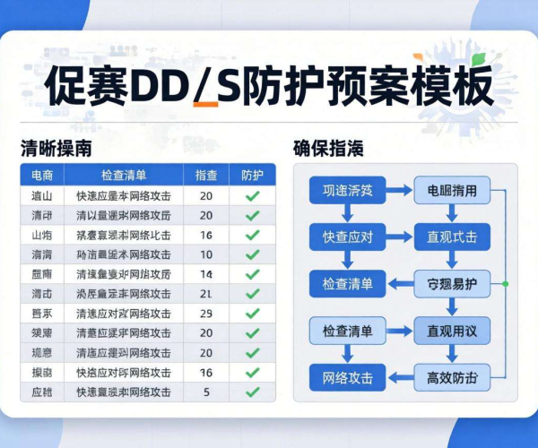 电商大促DDoS防护预案模板免费Word与七牛云对象存储