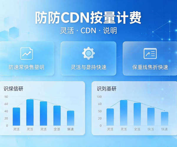 高防CDN按量计费说明：清晰解读费用计算与相关要点