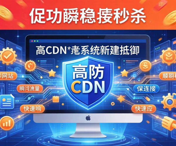 电商高防CDN大促秒杀：究竟能扛住多少万新建连接？