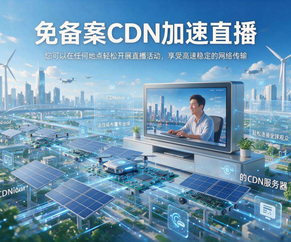 免备案CDN加速直播：突破限制，畅享高效流畅直播体验