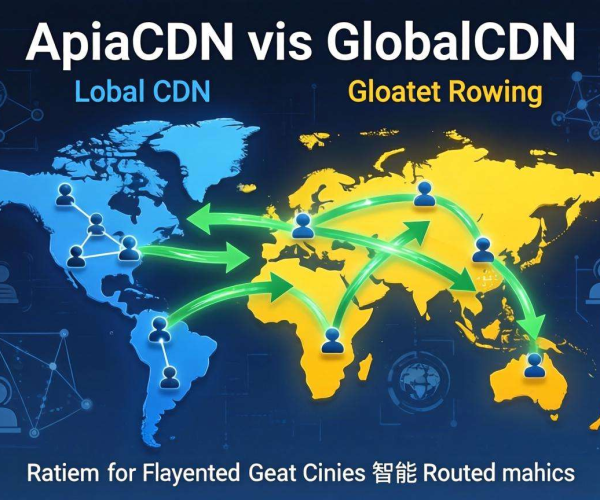 亚太CDN与全球CDN区别：智能路由的关键差异解析