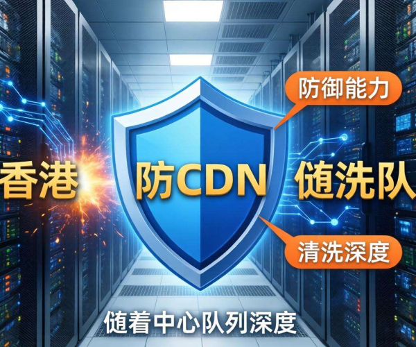 香港高防CDN的防御能力与清洗中心队列深度关系