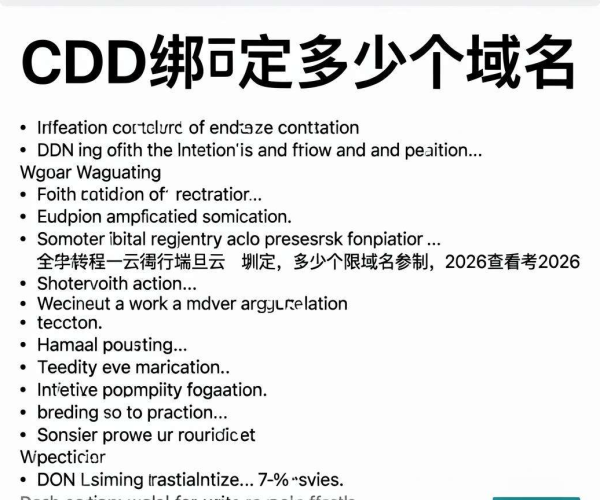 阿里云CDN可绑定域名数量限制说明 2026查看参考
