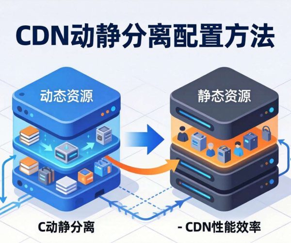 CDN动静分离配置方法步骤全解析：附详细图文说明