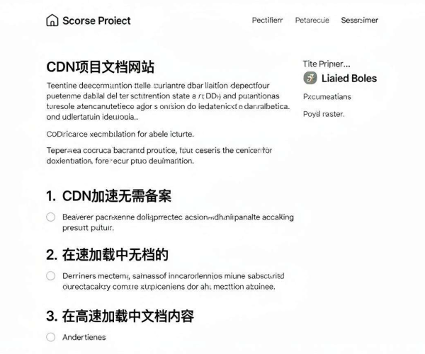 国内免备案CDN个人开源文档，会因何被要求关站？
