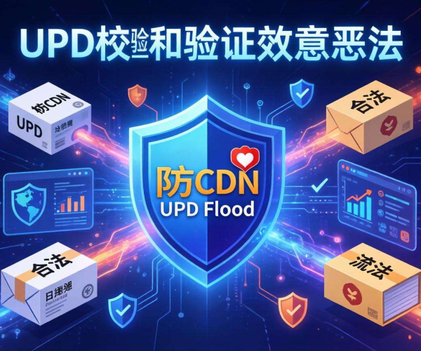高防CDN防御UDP Flood：是否支持UDP校验和验证探究