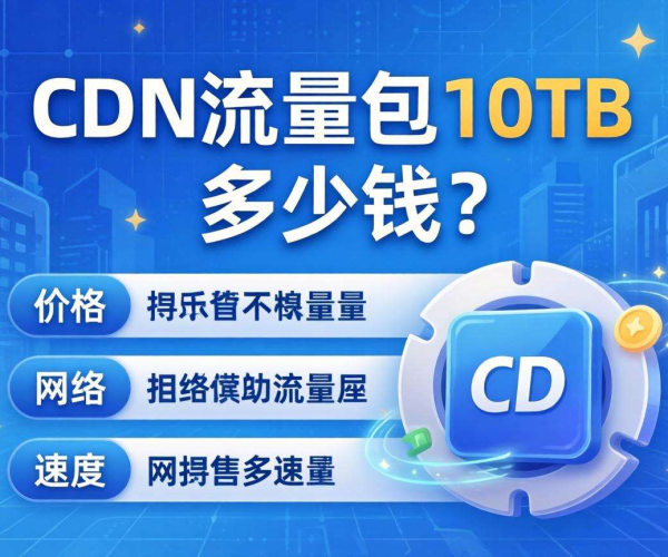 CDN流量包10TB价格大揭秘，究竟要花多少钱？