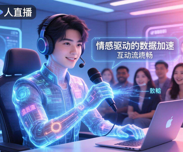 亚太CDN在数字人直播中的情感驱动数据加速