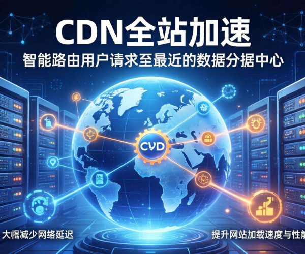 CDN全站加速概念大揭秘：为网站提速的关键原理与作用