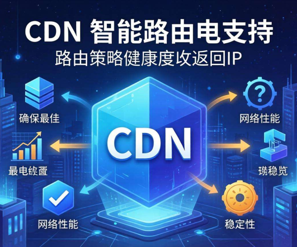 移动屏蔽CDN的智能路由是否支持按路由策略健康度返回IP