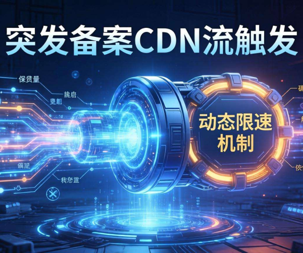 免备案CDN流量突发会触发限速吗