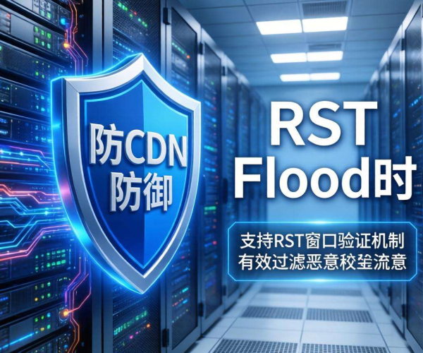 高防CDN防御RST Flood：是否支持RST窗口验证探讨